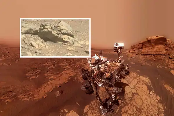 NASA şaşkın: Mars’ta ‘gizemli’ kaya bulundu