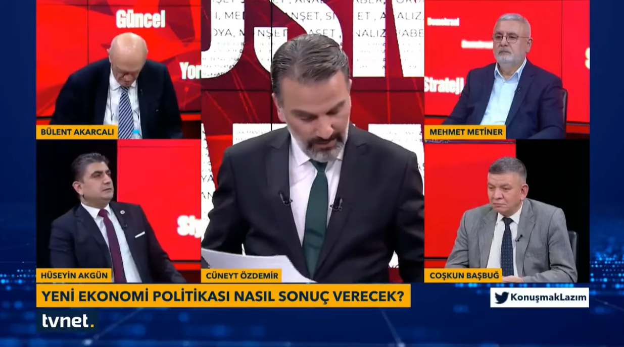Türkiye Değişim Partisi Genel Başkan Yardımcısı Hüseyin AKGÜN ; Dış Borcumuz 2 Katı Arttı...